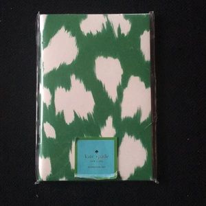 kate spade Painterly Cheetah Notebook Set